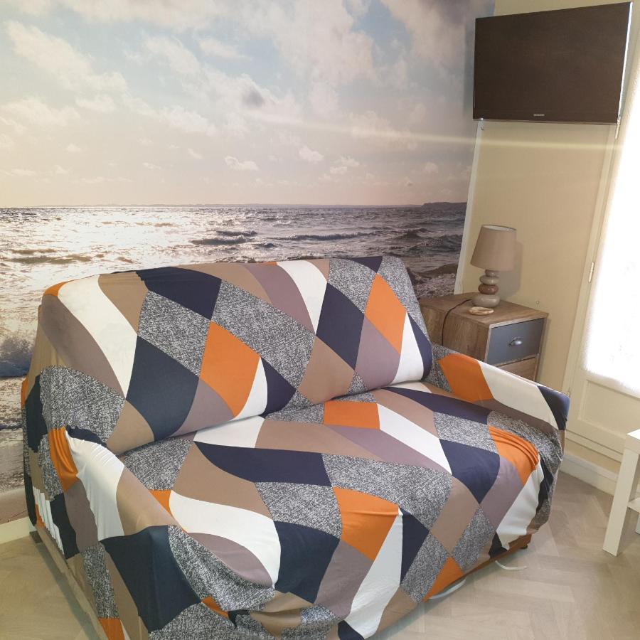 Appartement Studio Proche Mer 4 Pers Residence Calme Avec Parc Blonville-sur-Mer Buitenkant foto