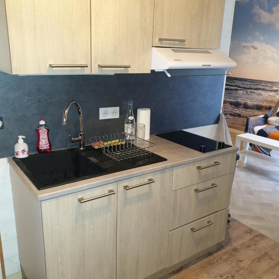 Appartement Studio Proche Mer 4 Pers Residence Calme Avec Parc Blonville-sur-Mer Buitenkant foto