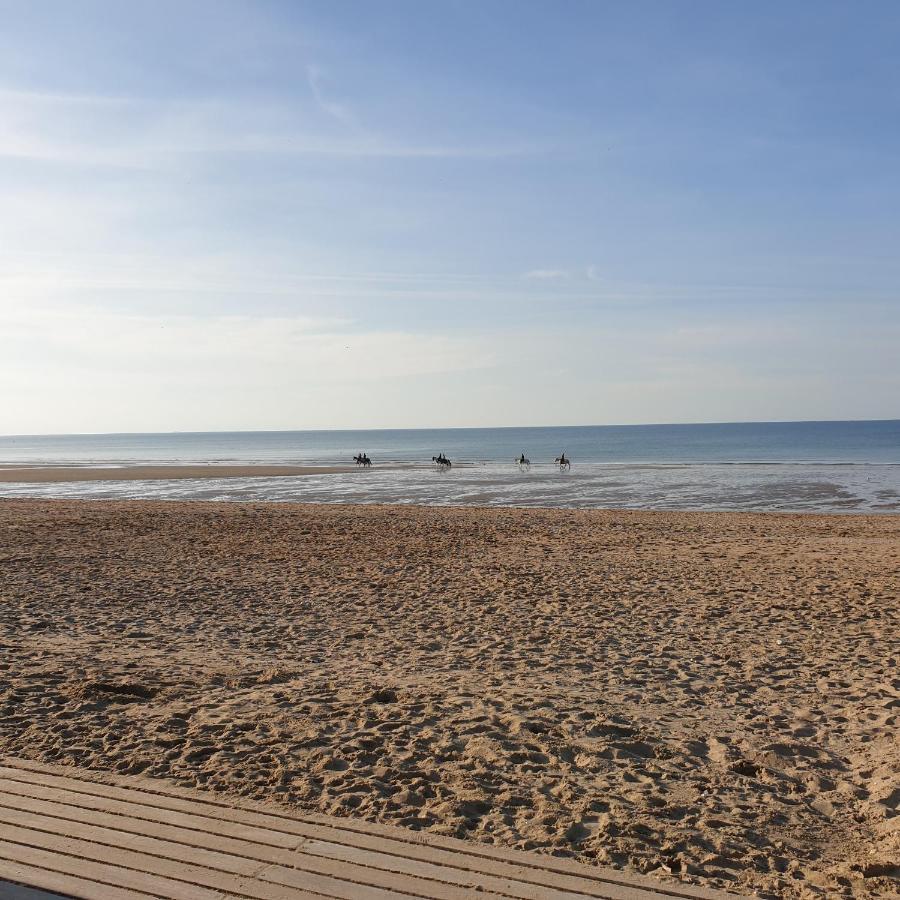 Appartement Studio Proche Mer 4 Pers Residence Calme Avec Parc Blonville-sur-Mer Buitenkant foto